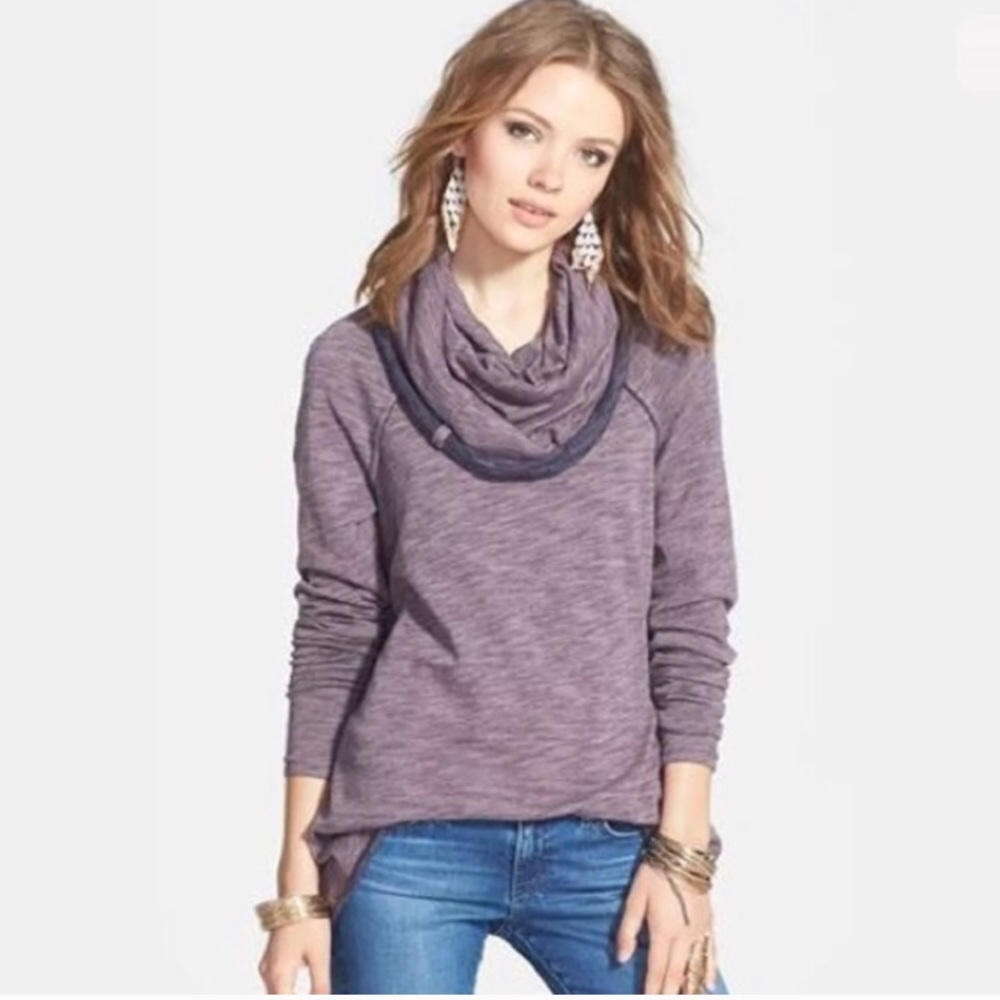 Free People | Beach Cocoon Cowl Neck Pullover